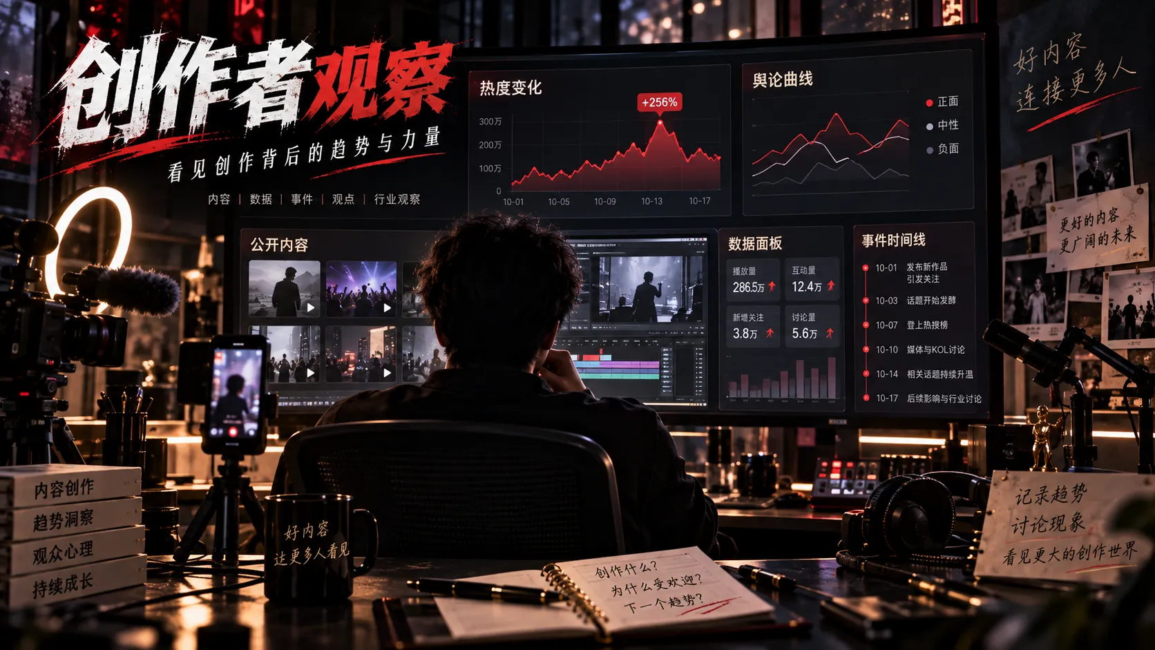 创作者公开职业故事专题