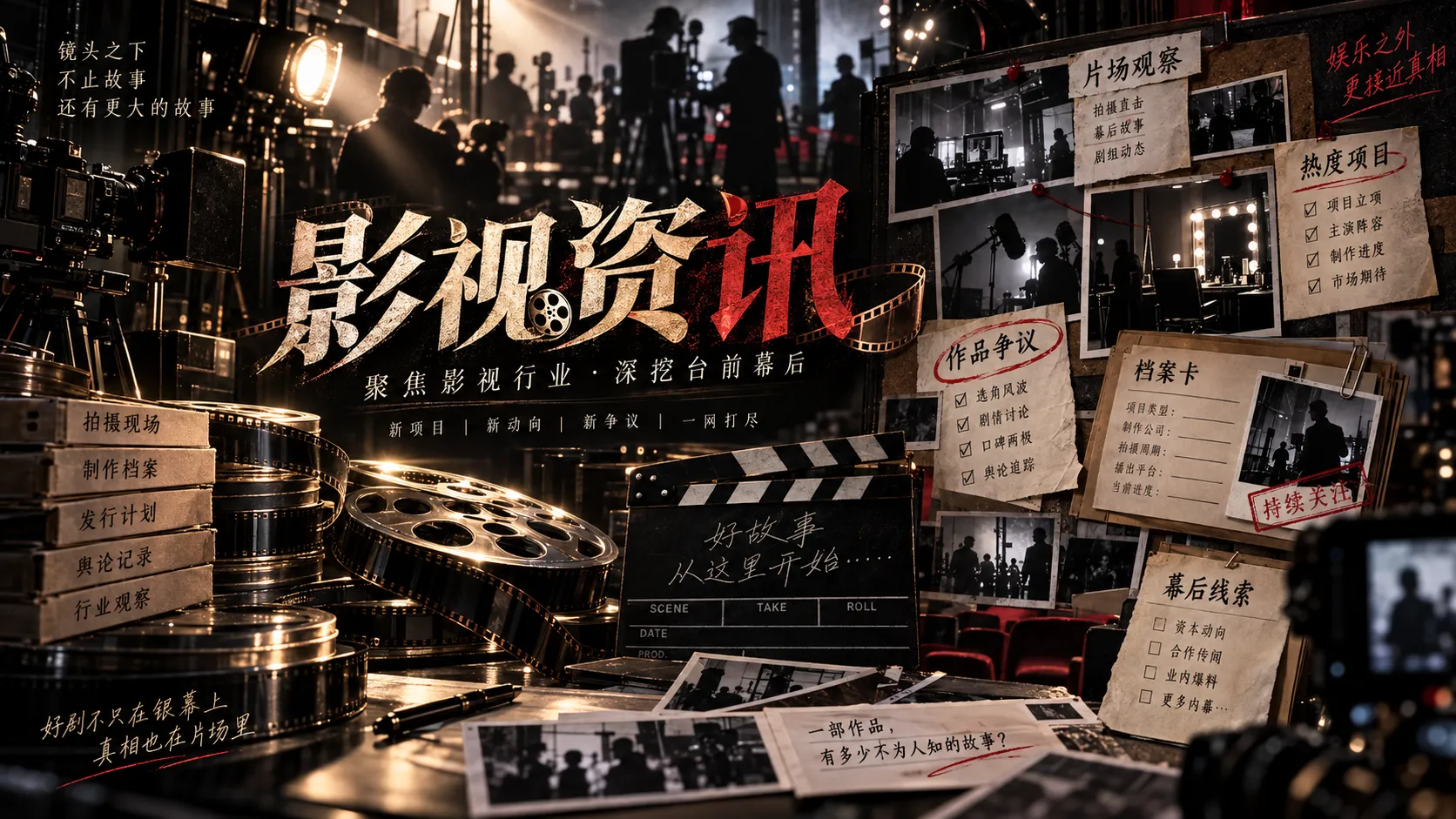 影视项目公开幕后物料与制作观察